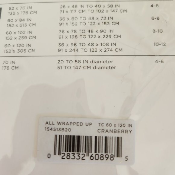 Kate Spade Tablecloth - Picture 3 of 3